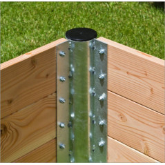 Wysokie łóżko Premium 138x138x75 cm