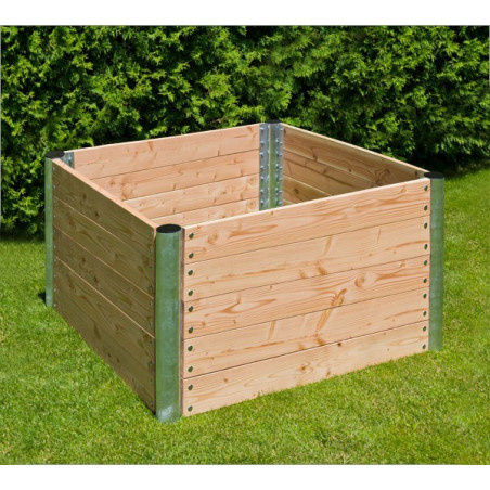 Vysoký záhon Premium 138x138x75 cm