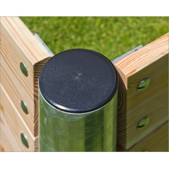 Wysokie łóżko Premium 138x138x75 cm