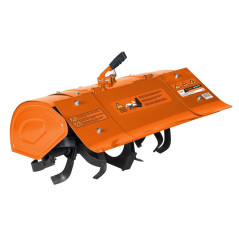 LIMIT Mały ciągnik C977 z kosiarką bijakową, kultywatorem i pługiem