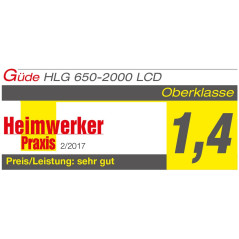 Pistolet grzewczy HLG 650-2000 LCD