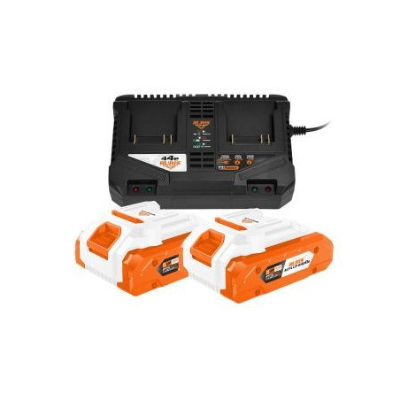 Accu Brushcutter 3044E, z podwójną ładowarką i 2x akumulatorem