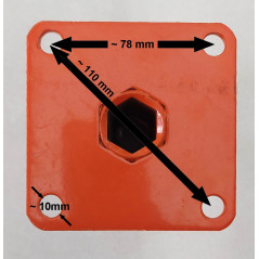 Półoś jednokierunkowa EasyTurn TS103, para