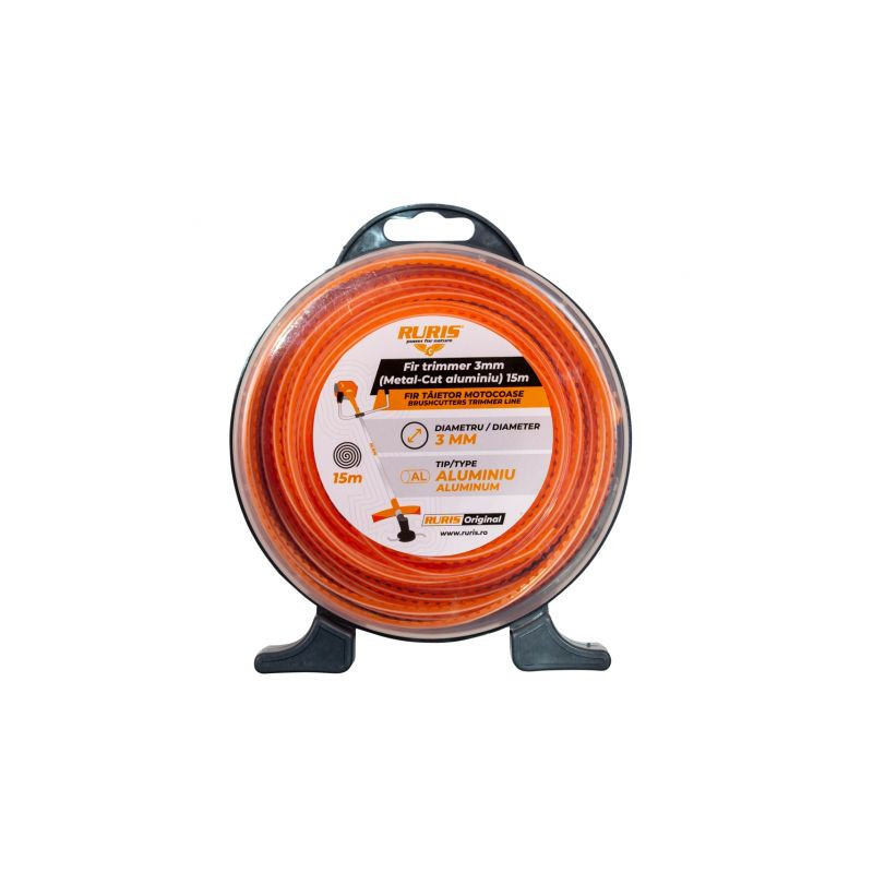 Aluminiowy kabel koszący 3,0 mm x 15 m