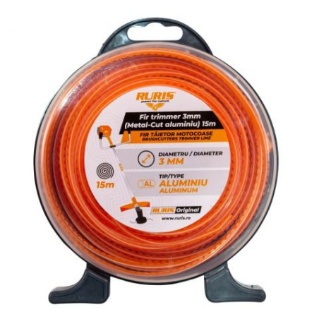 Aluminiowy kabel koszący 3,0 mm x 15 m