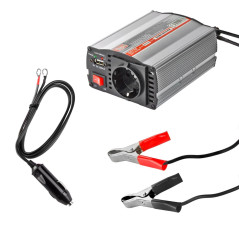 DEMA Przetwornica napięcia 12 V / 230 V 300/600 W USB