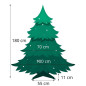 Choinka diament sosnowy 180 cm Choinka diament sosnowy 180 cm