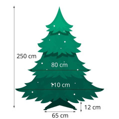 Choinka diament sosnowy 250 cm