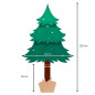 Choinka Sosna naturalna na pniu 220 cm Choinka Sosna naturalna na pniu 220 cm