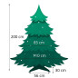 Choinka diament sosnowy 200 cm Choinka diament sosnowy 200 cm