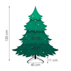 Choinka jodła zielona 120 cm