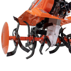 Kultywator spalinowy DAC 7000K z ciągnikiem 450S