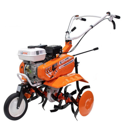 Kultywator spalinowy DAC 7000K z ciągnikiem 450S