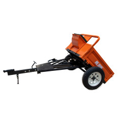 Kultywator spalinowy DAC 7000K z ciągnikiem 450S