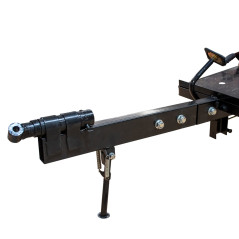 Kultywator spalinowy DAC 7000K z ciągnikiem 450S