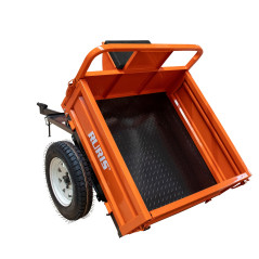 Kultywator spalinowy DAC 7000K z ciągnikiem 450S