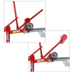 DEMA Aerator trawnikowy 120 cm do traktora ogrodowego DAR 120