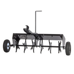 DEMA Verticutter / Aerator trawnikowy 102 cm do traktora ogrodowego