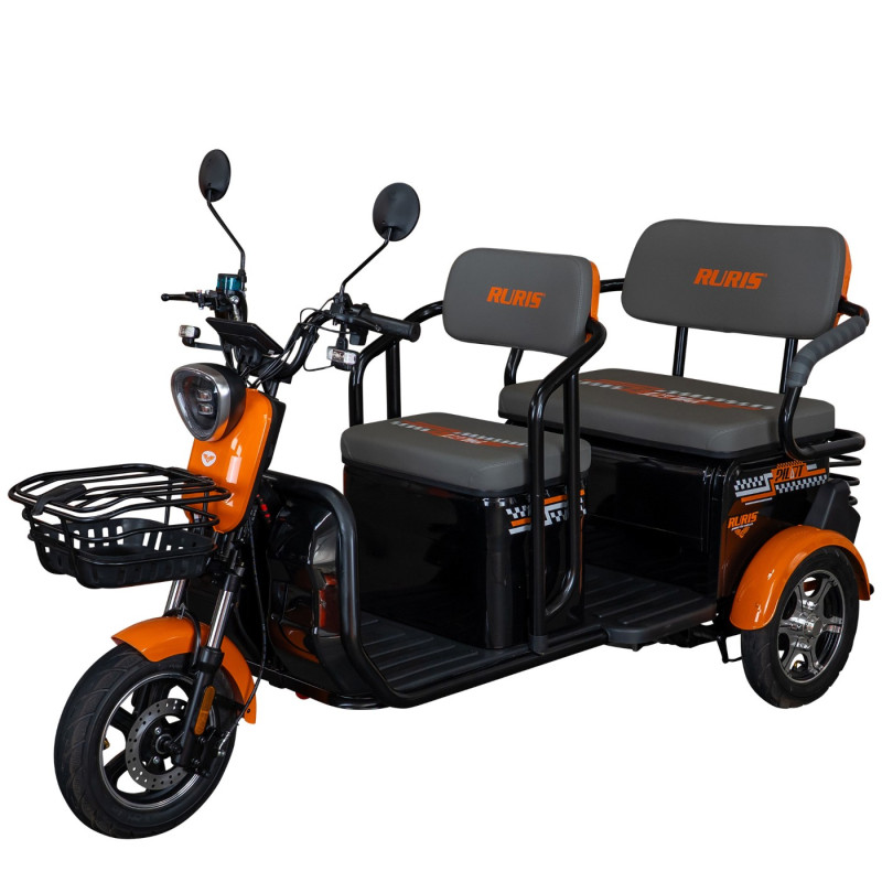 RURIS PILOT 3040N e-trojkolka čierna