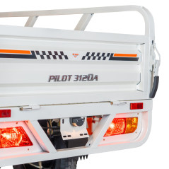 RURIS PILOT 3120A e-trojkolka nákladná biela