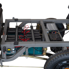 E-trójkołowiec towarowy PILOT 3120G, szary