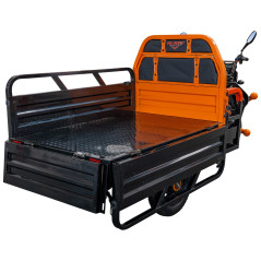 E-trójkołowiec towarowy PILOT 3120N, czarny