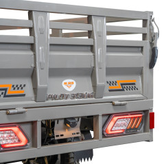 E-trójkołowiec towarowy PILOT 3130G, szary