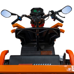 E-trójkołowiec towarowy PILOT 3130N, czarny