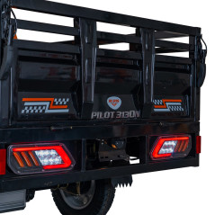 E-trójkołowiec towarowy PILOT 3130N, czarny