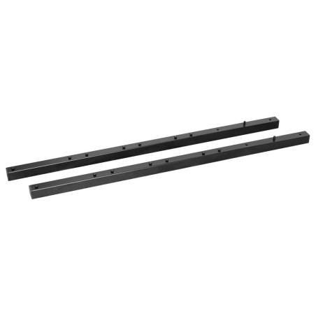 Spojovacie hranoly pre perforované steny a nábytok Black Line, 2 ks